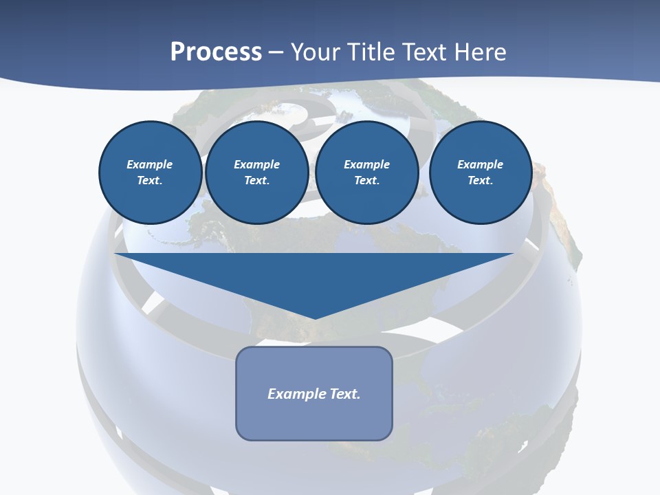 Planet Continent East PowerPoint Template