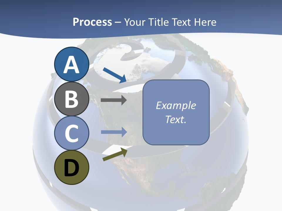 Planet Continent East PowerPoint Template