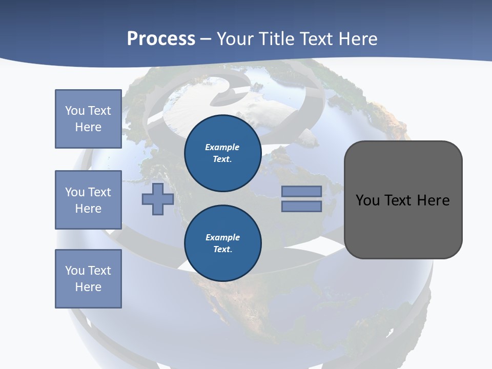 Planet Continent East PowerPoint Template