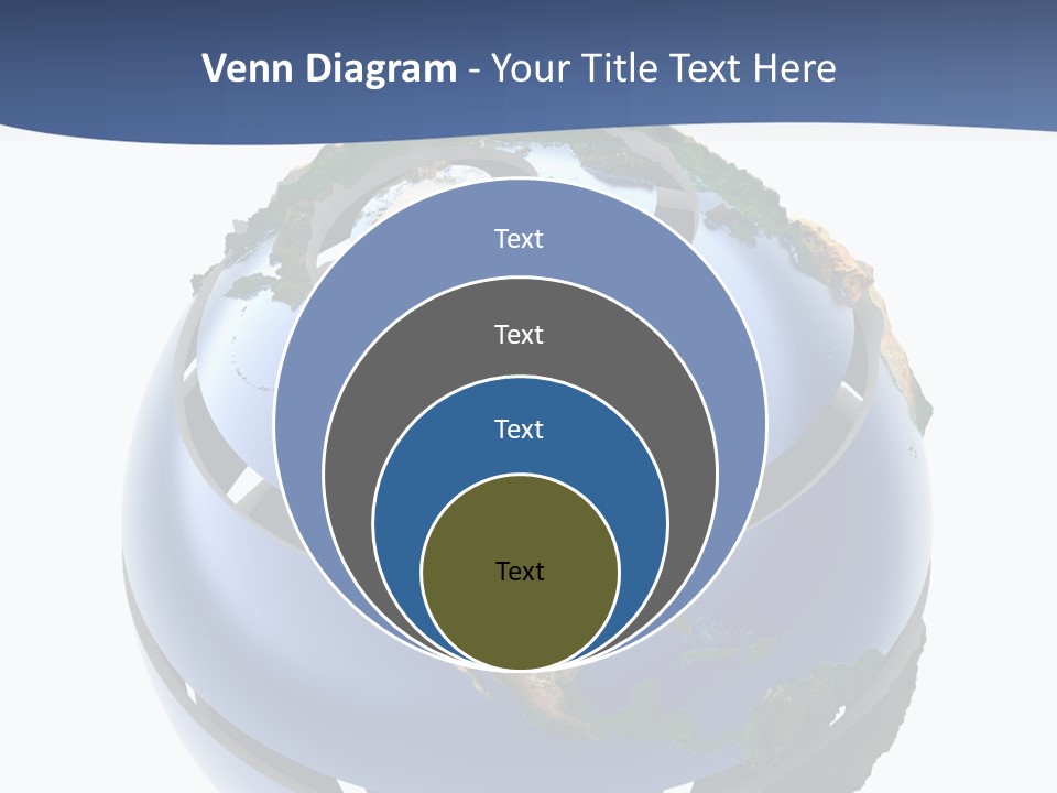 Planet Continent East PowerPoint Template