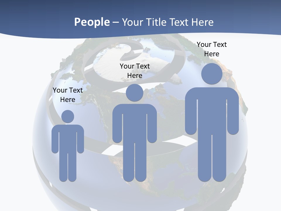 Planet Continent East PowerPoint Template