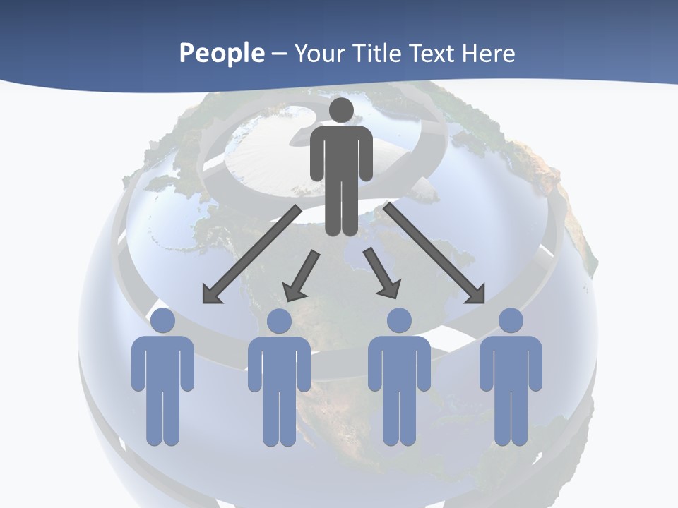 Planet Continent East PowerPoint Template