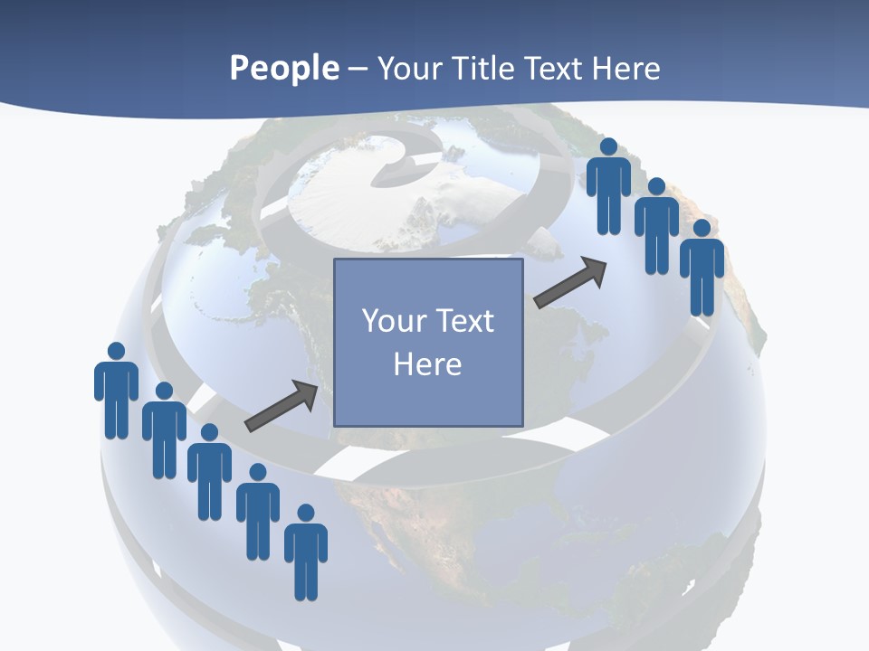 Planet Continent East PowerPoint Template