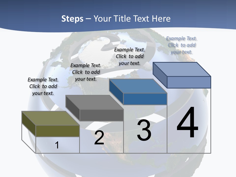 Planet Continent East PowerPoint Template