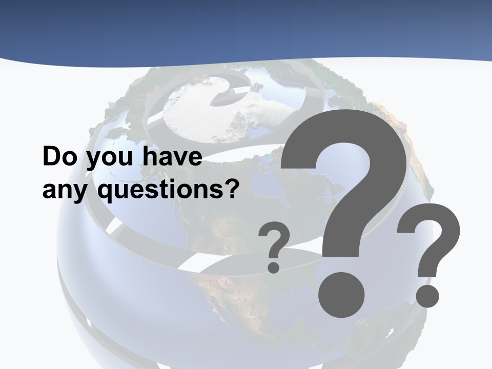 Planet Continent East PowerPoint Template