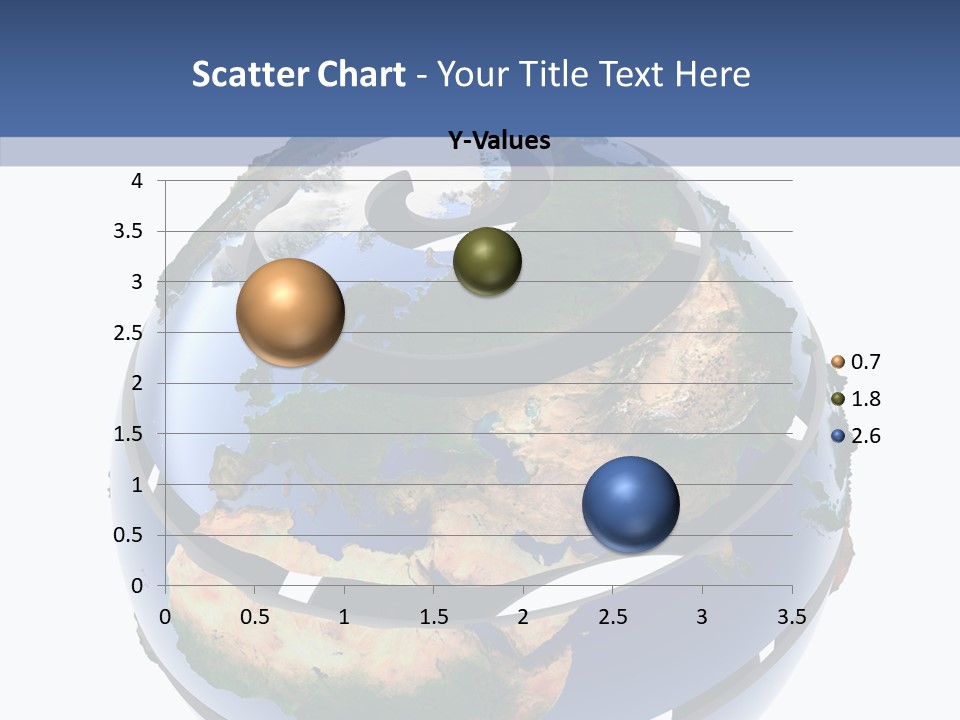 Geography Continent White PowerPoint Template