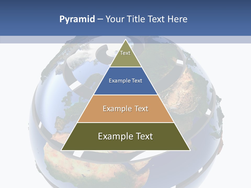 Geography Continent White PowerPoint Template