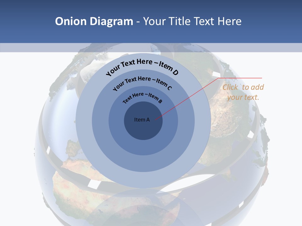 Geography Continent White PowerPoint Template