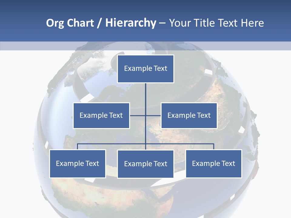 Geography Continent White PowerPoint Template