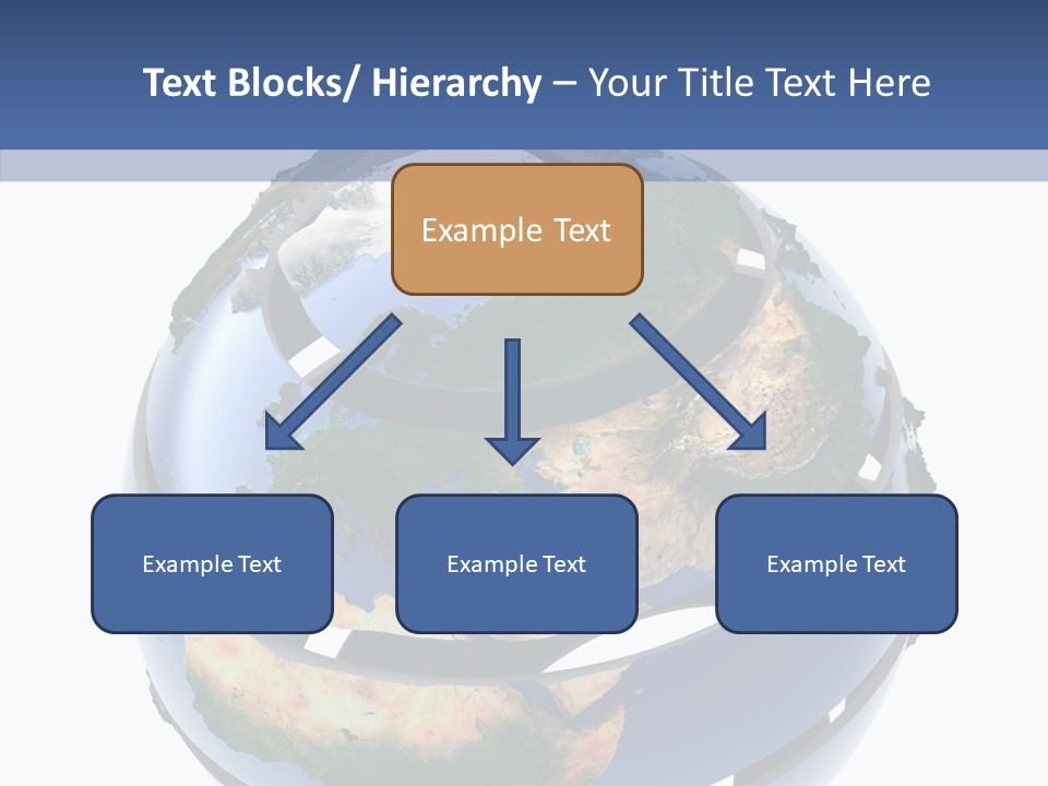 Geography Continent White PowerPoint Template