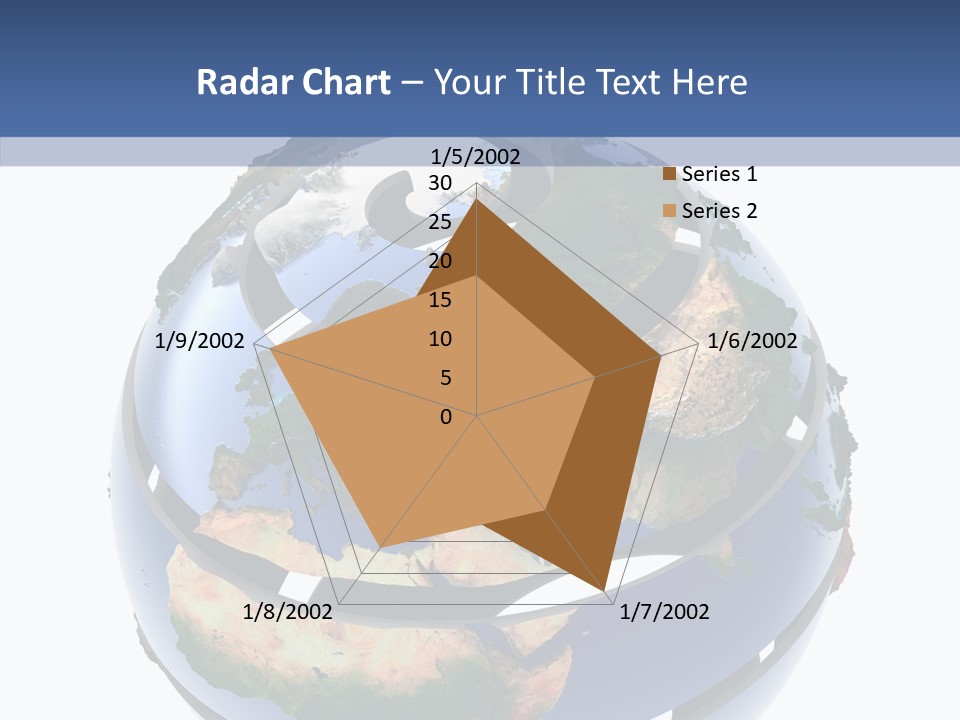 Geography Continent White PowerPoint Template