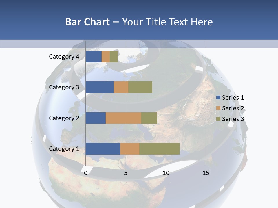 Geography Continent White PowerPoint Template