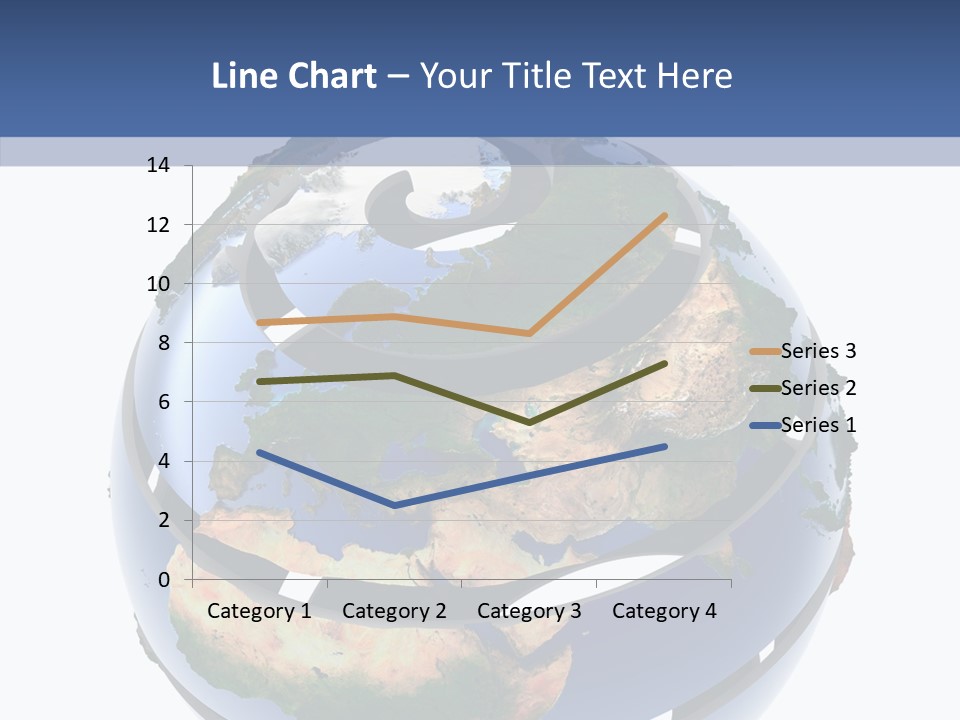 Geography Continent White PowerPoint Template