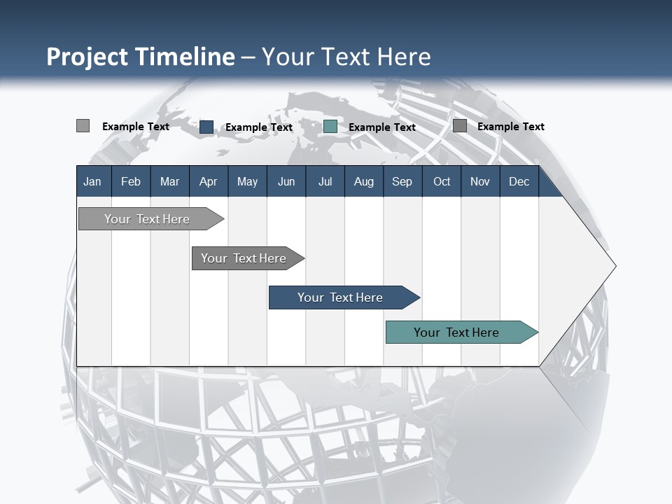 White Ball Worldwide PowerPoint Template