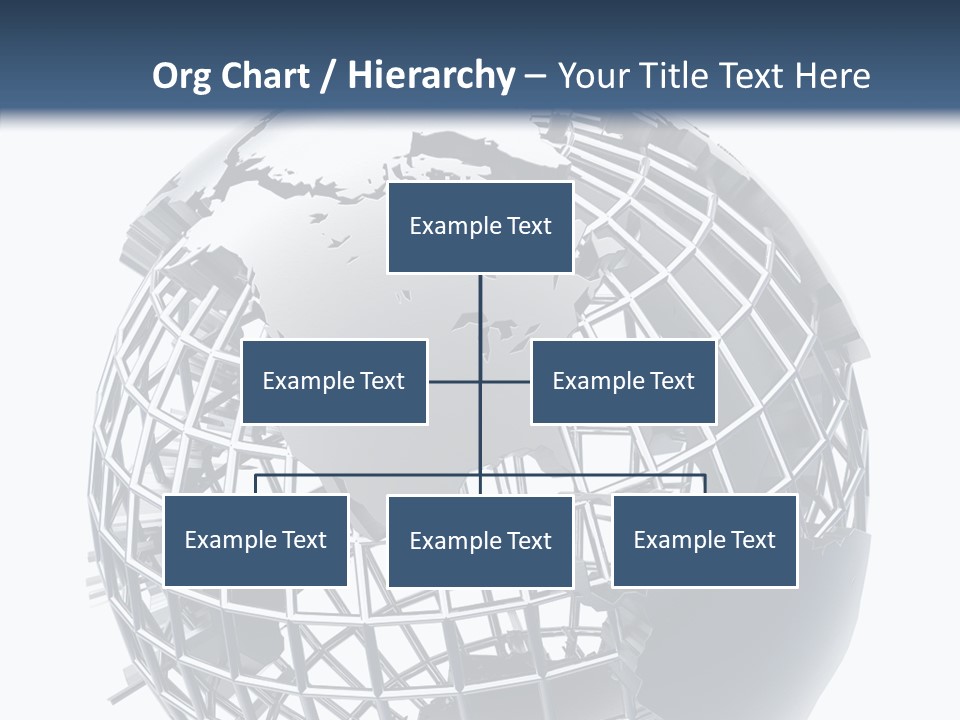 White Ball Worldwide PowerPoint Template