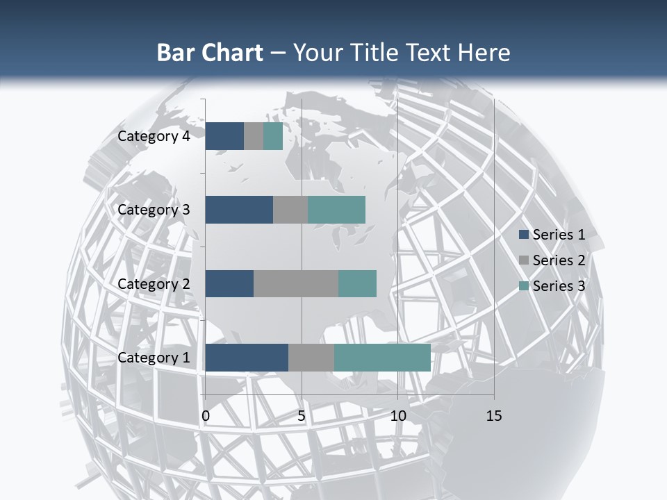 White Ball Worldwide PowerPoint Template