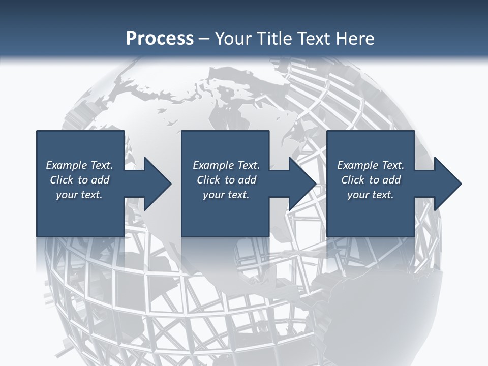 White Ball Worldwide PowerPoint Template