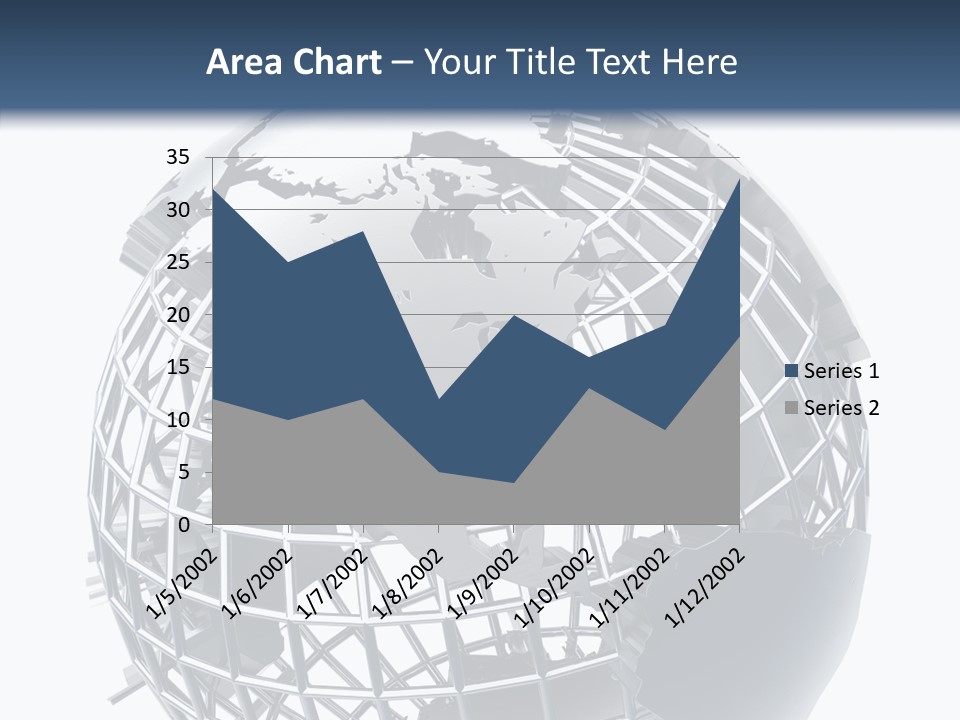 White Ball Worldwide PowerPoint Template