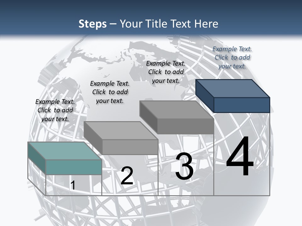 White Ball Worldwide PowerPoint Template