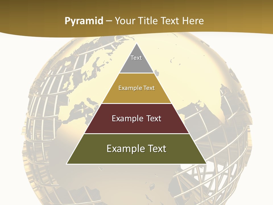Planet Worldwide Mirror PowerPoint Template
