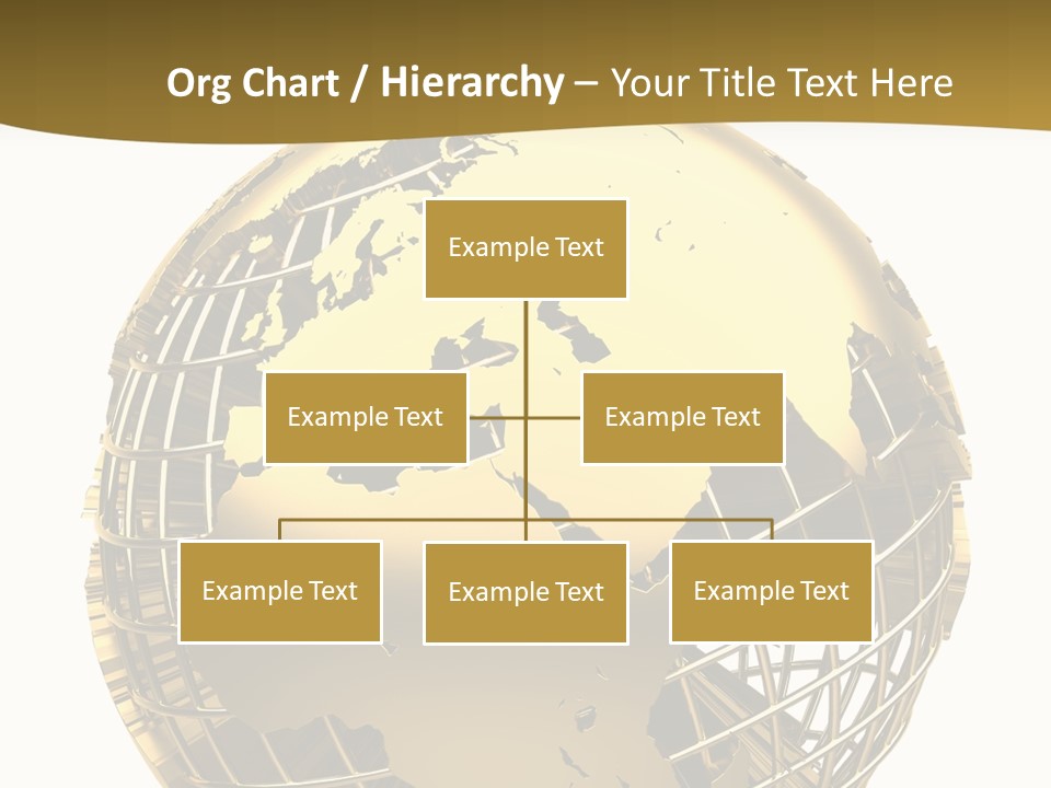 Planet Worldwide Mirror PowerPoint Template