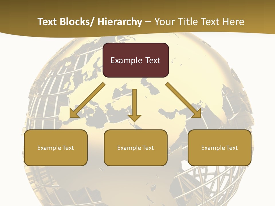 Planet Worldwide Mirror PowerPoint Template