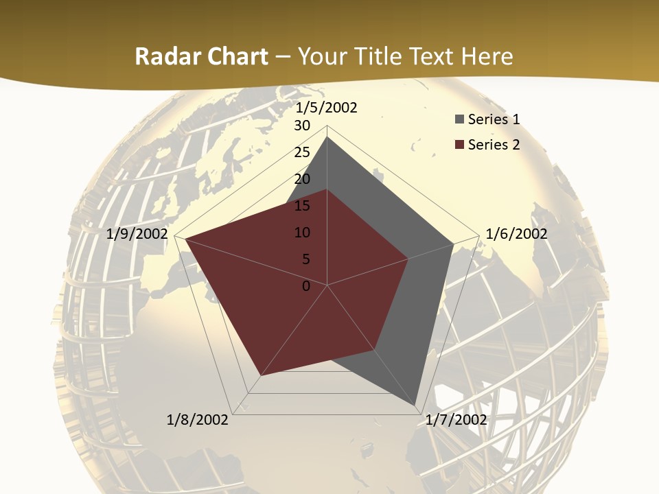 Planet Worldwide Mirror PowerPoint Template