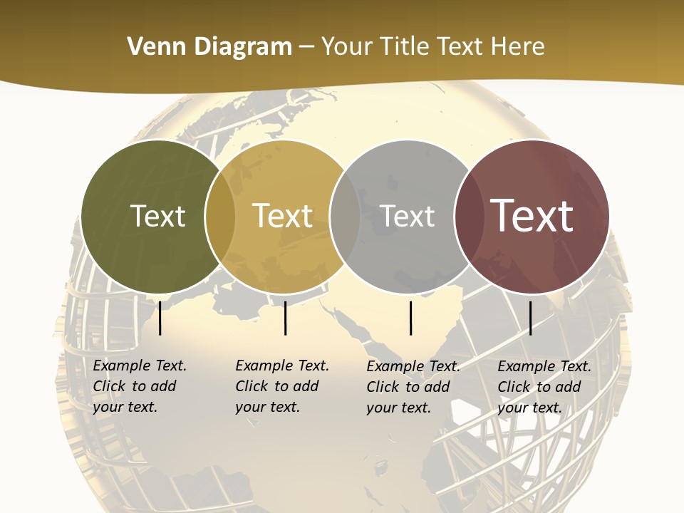 Planet Worldwide Mirror PowerPoint Template