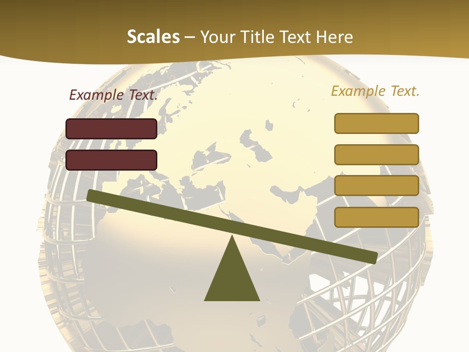 Planet Worldwide Mirror PowerPoint Template