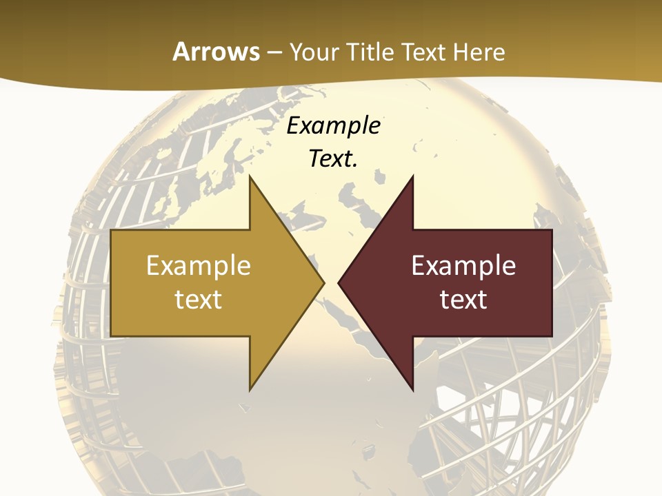 Planet Worldwide Mirror PowerPoint Template