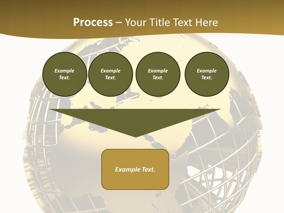 Planet Worldwide Mirror PowerPoint Template