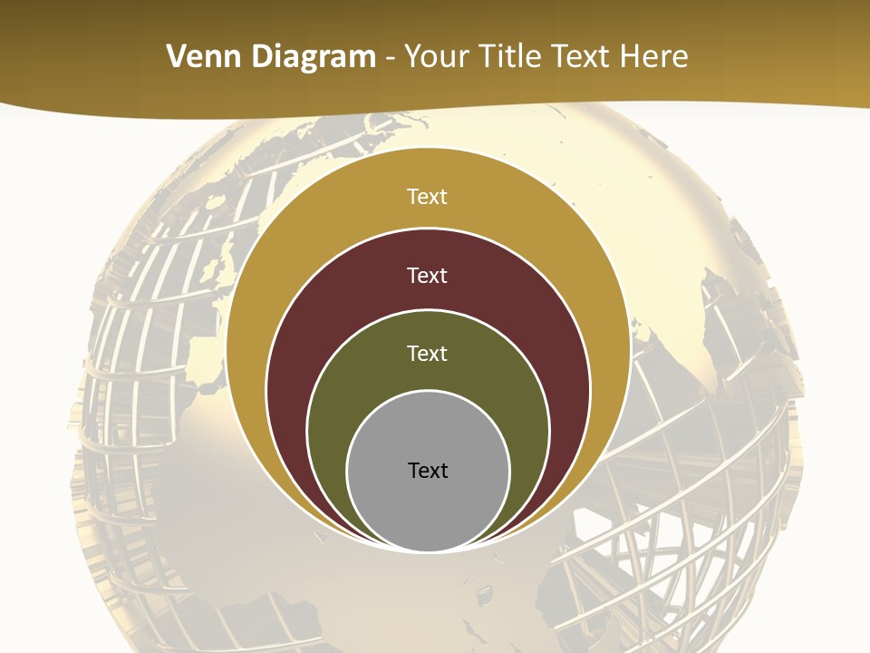 Planet Worldwide Mirror PowerPoint Template