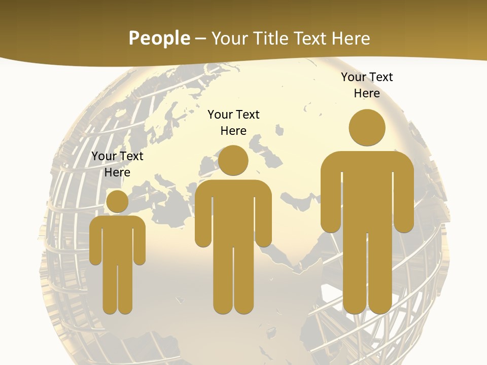 Planet Worldwide Mirror PowerPoint Template