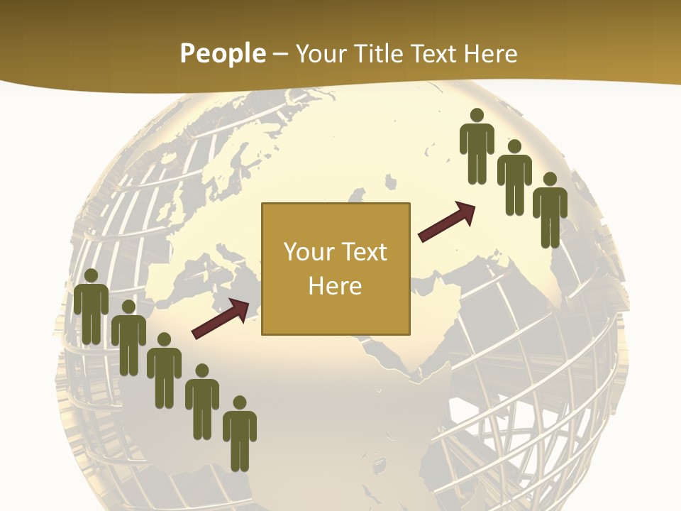Planet Worldwide Mirror PowerPoint Template