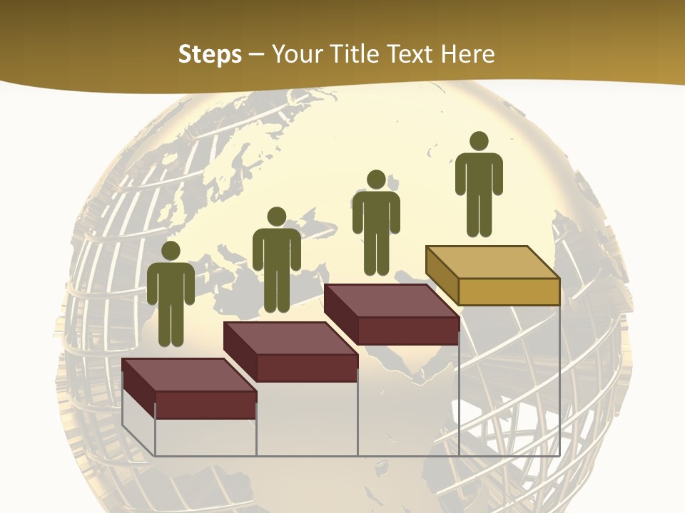 Planet Worldwide Mirror PowerPoint Template