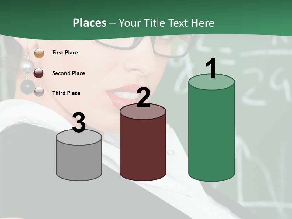 Professor  Portrait PowerPoint Template