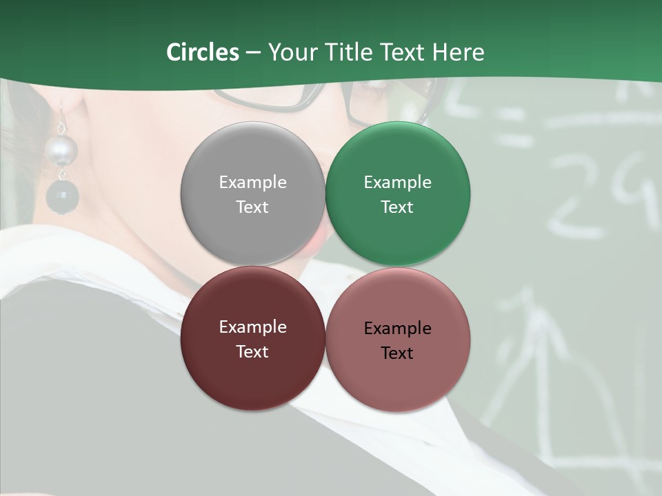 Professor  Portrait PowerPoint Template