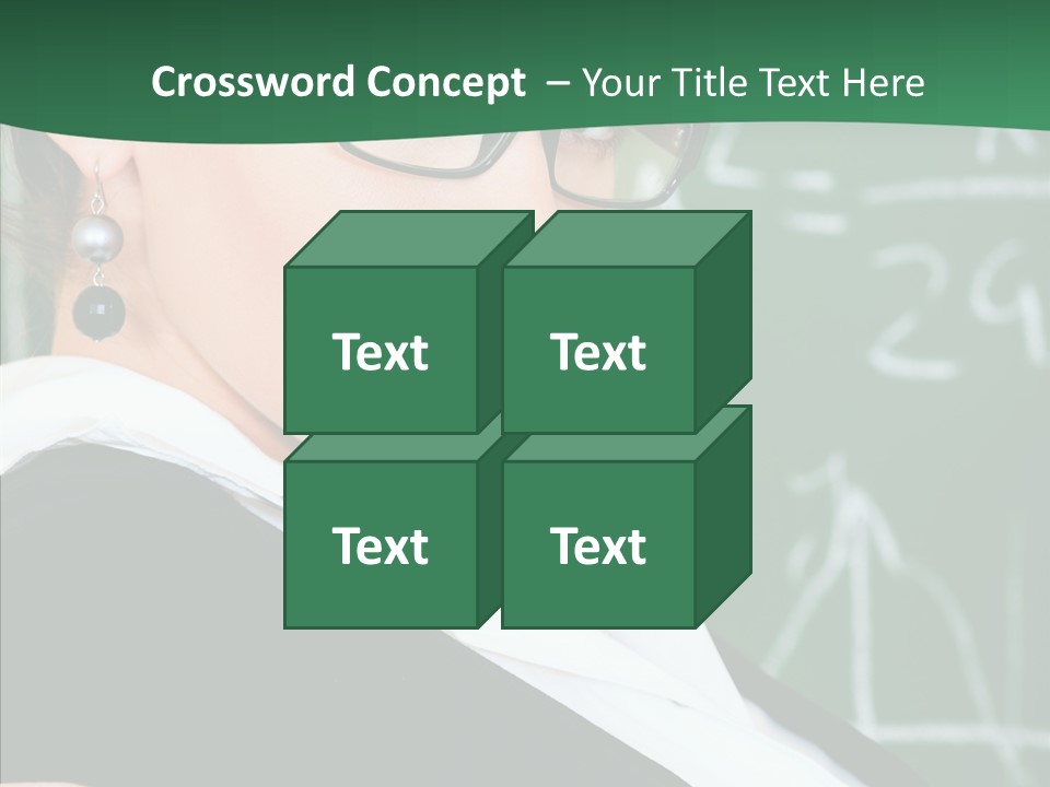 Professor  Portrait PowerPoint Template