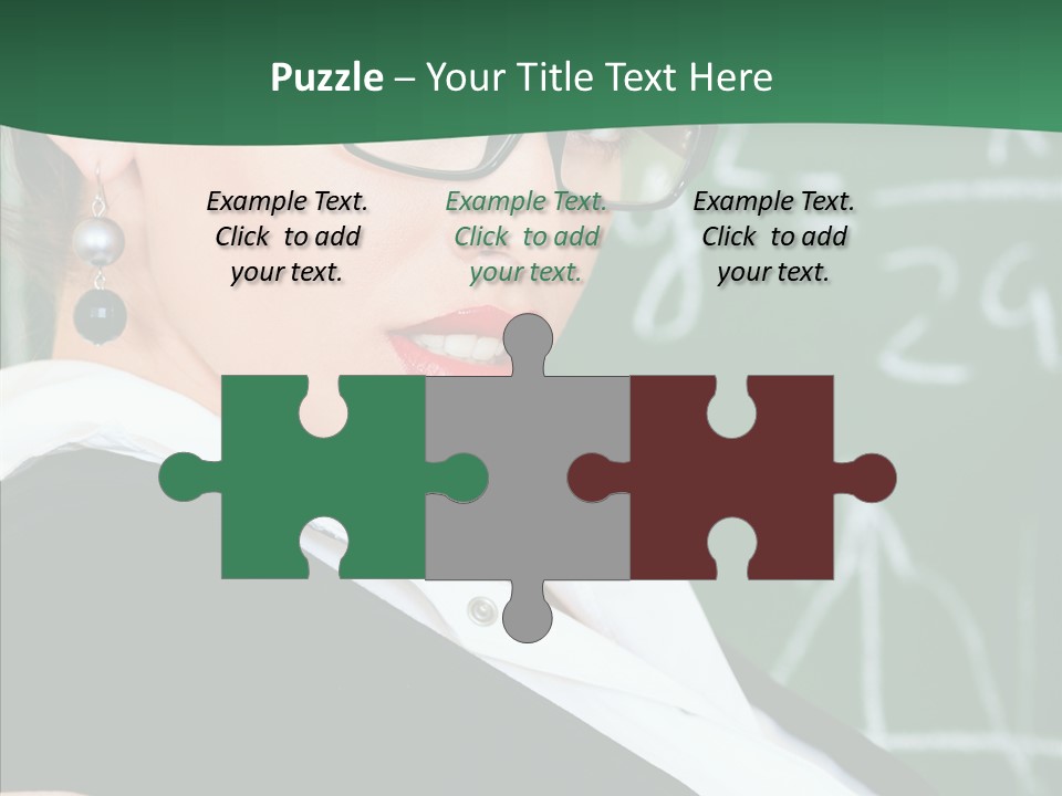 Professor  Portrait PowerPoint Template