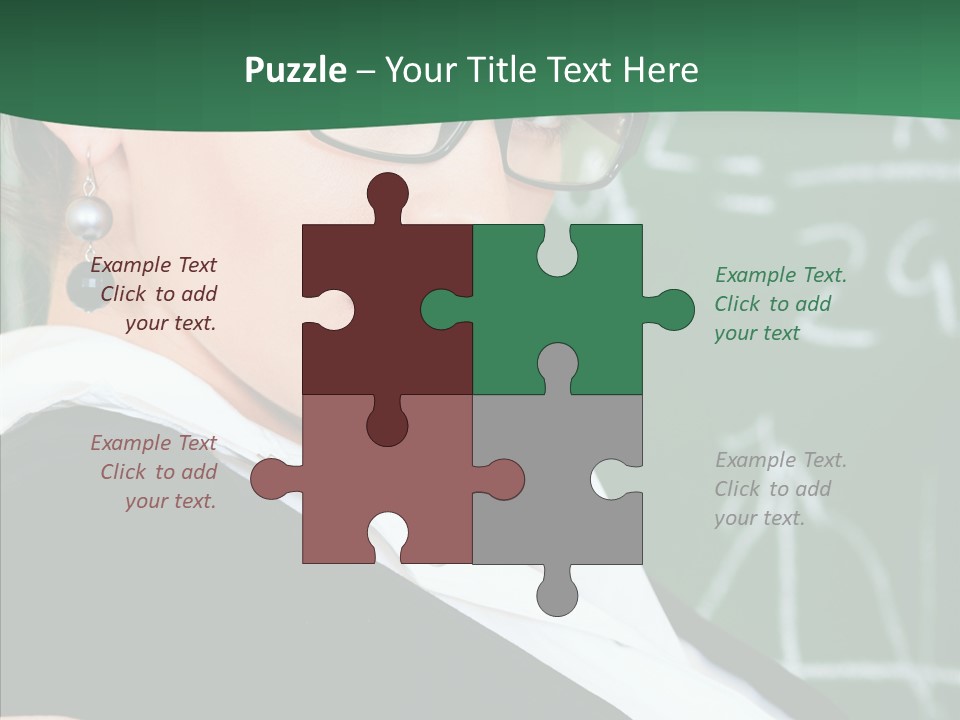 Professor  Portrait PowerPoint Template