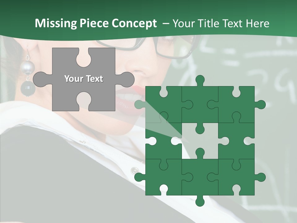 Professor  Portrait PowerPoint Template