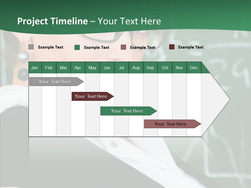 Professor  Portrait PowerPoint Template