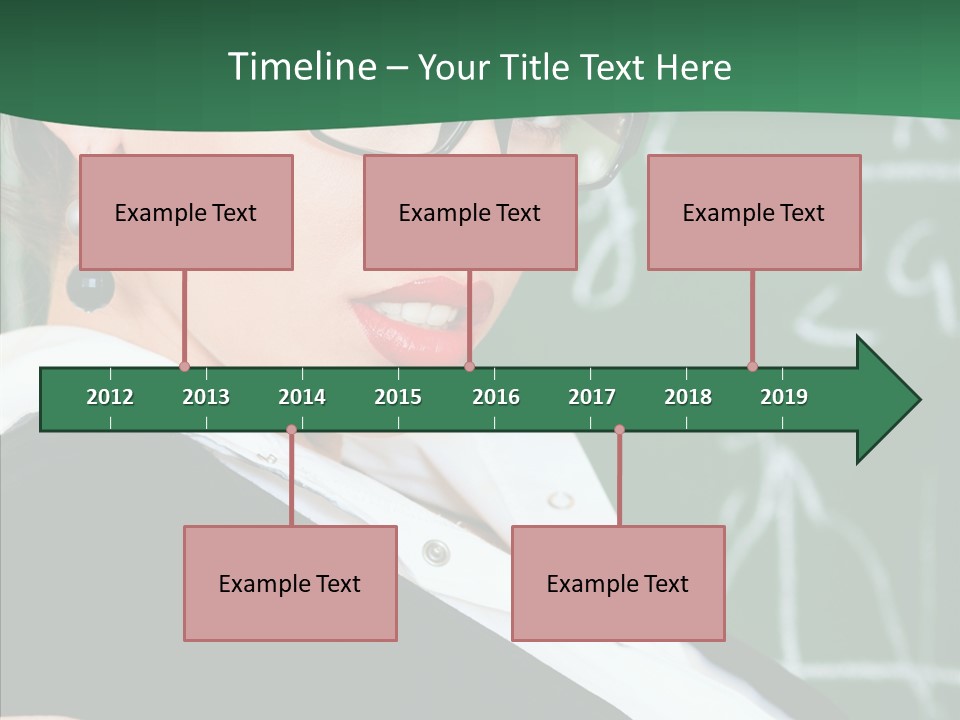 Professor  Portrait PowerPoint Template