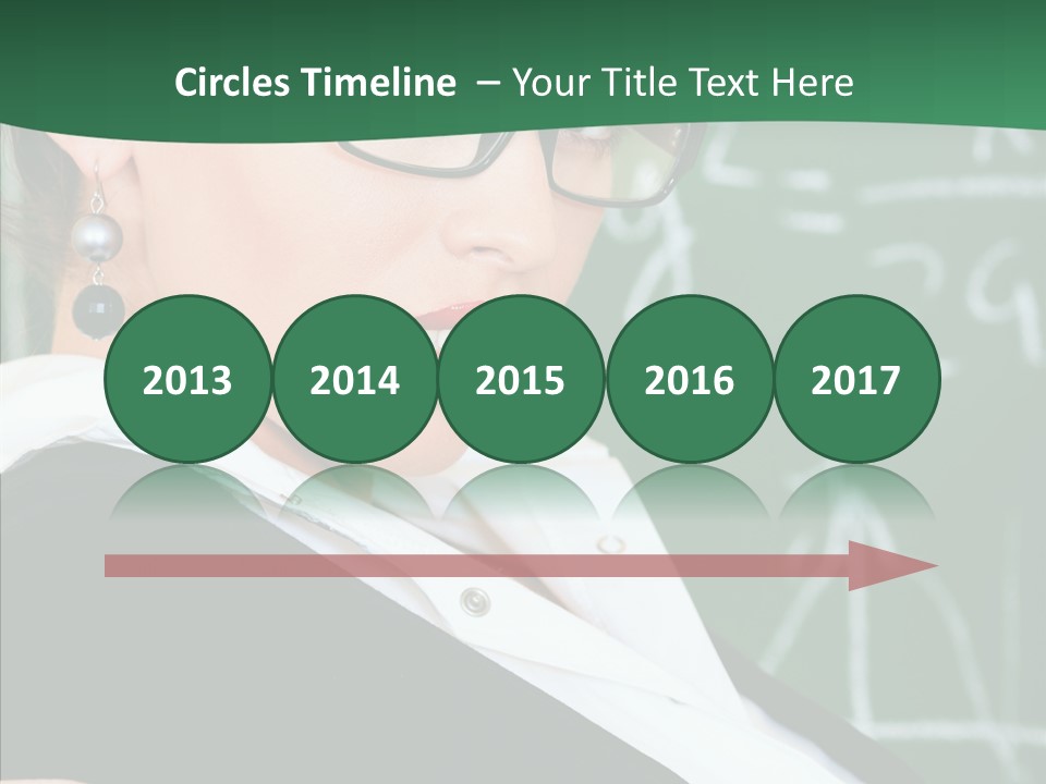 Professor  Portrait PowerPoint Template