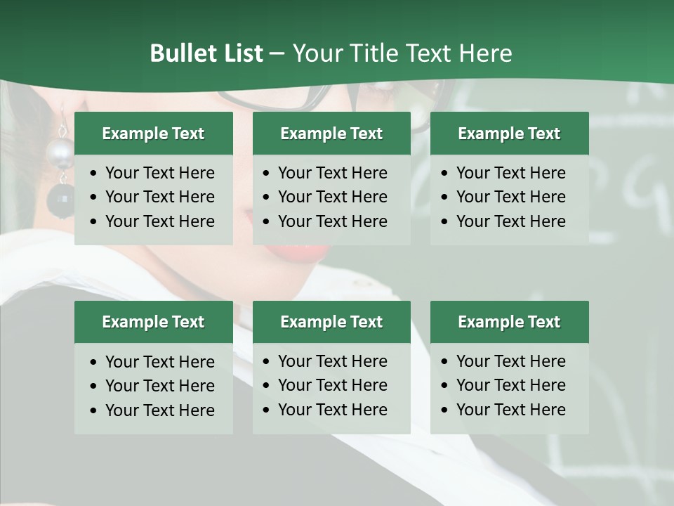 Professor  Portrait PowerPoint Template