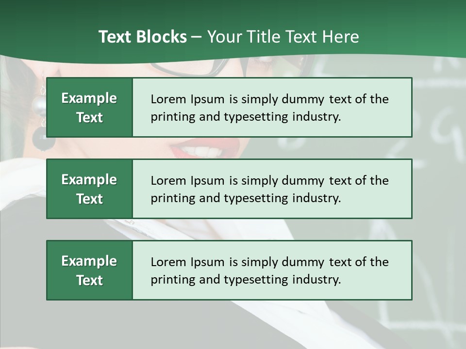 Professor  Portrait PowerPoint Template
