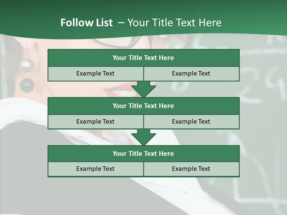 Professor  Portrait PowerPoint Template