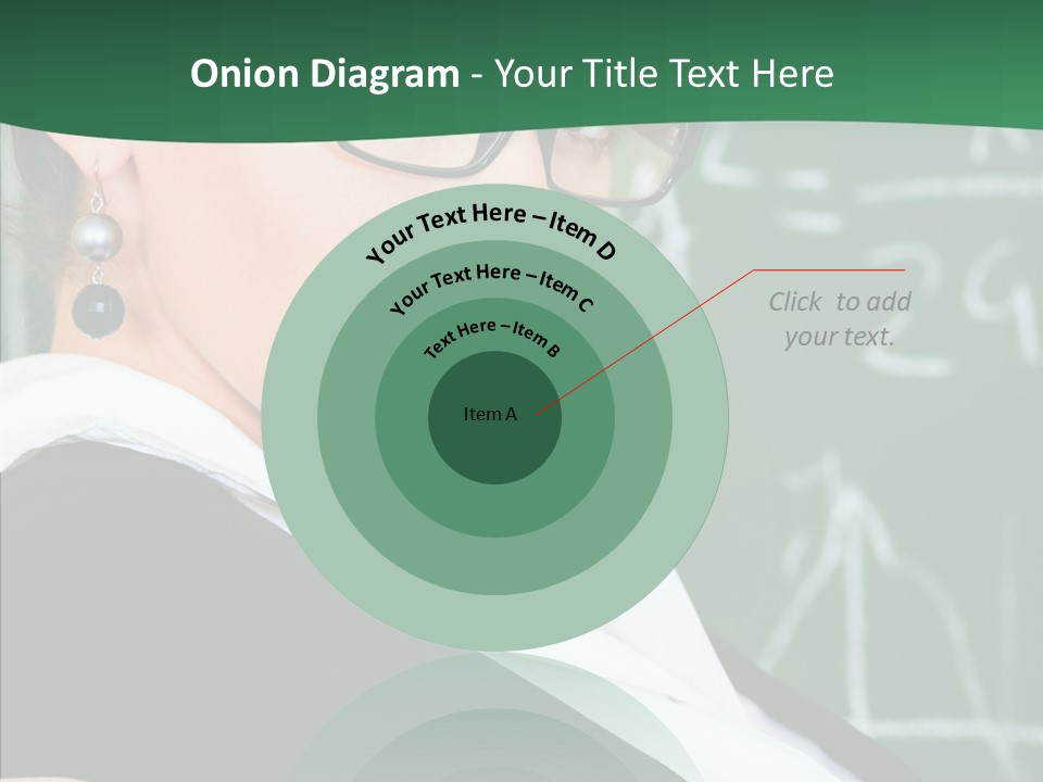 Professor  Portrait PowerPoint Template