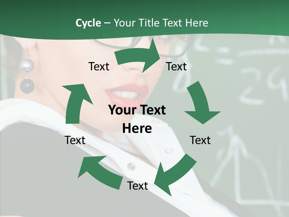 Professor  Portrait PowerPoint Template