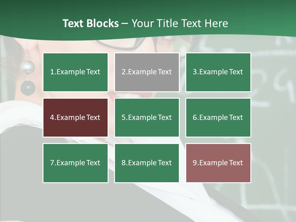 Professor  Portrait PowerPoint Template
